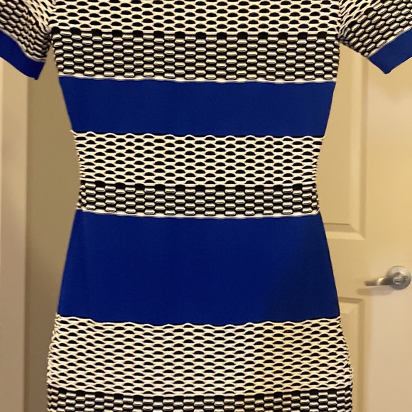 KENDALL + Kylie Striped Bodycon Dress Small - Picture 7 of 11